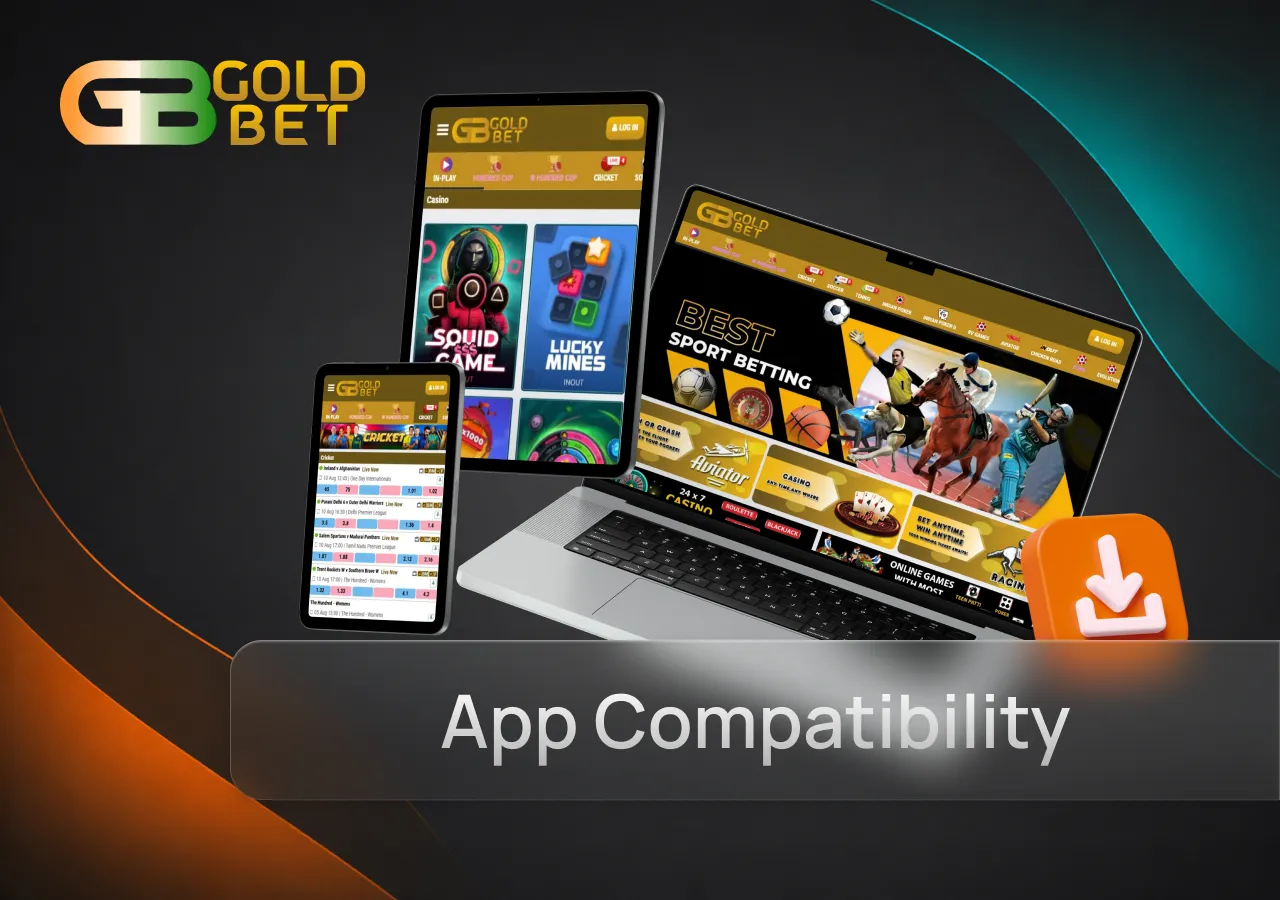 goldbet app compatibility